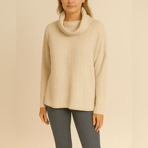 Free People NWT Gossip Girl Fall Chic Boho Grandma Cottage Knit Sweater Top